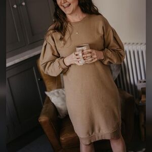 The simple folk oversized sweater dress